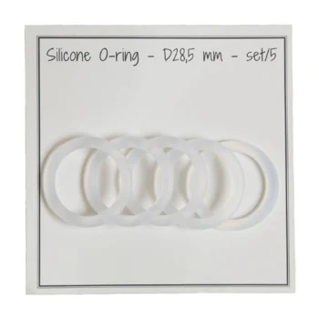 Go Handmade Silicone O-ring (5 stk), Transparent